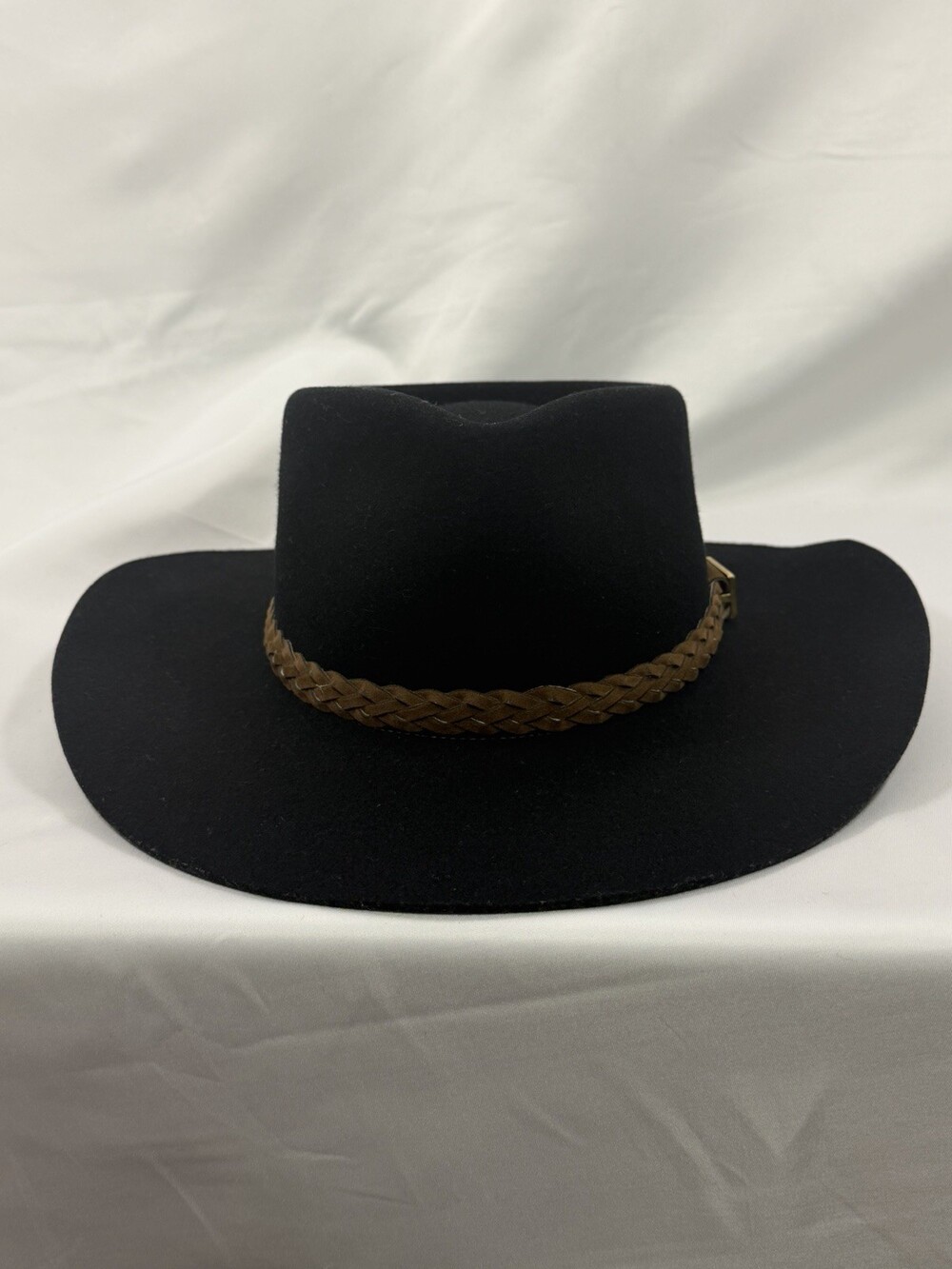Authentic Australia Outback Styling Dark Brown Genuine Felt Hat.